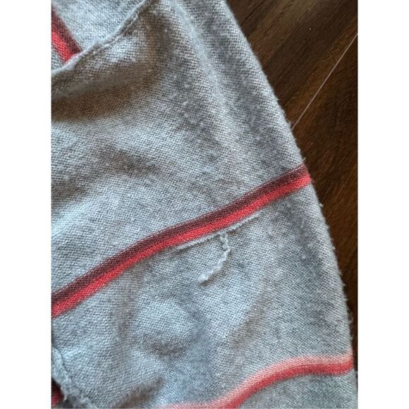 Free People S Make You Mine Stripe Sweater Gray - Picture 6 of 9